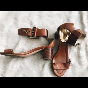Michael Kors buckle sandal heels